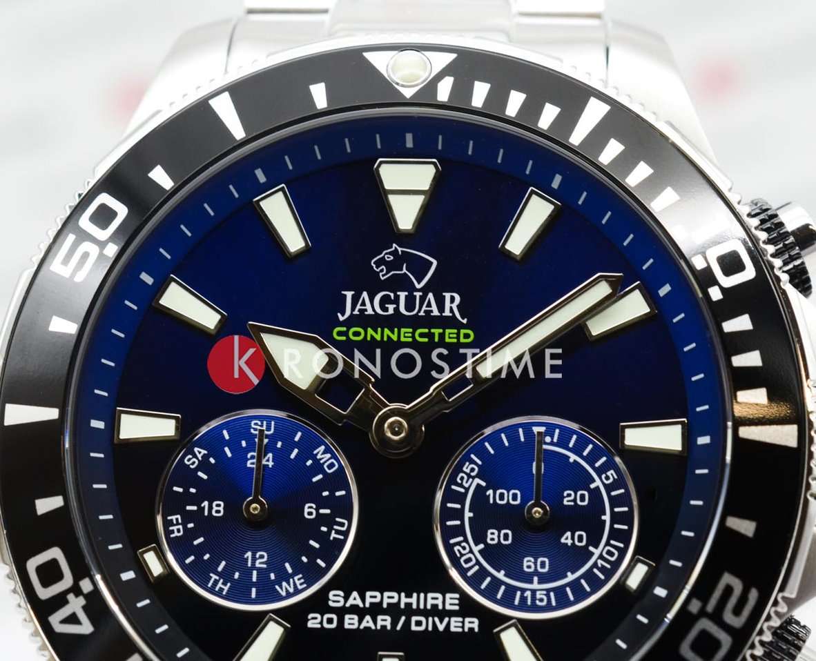 Jaguar Jaguar Connected J888/6, connected швейцария мужские часы на браслете нержавеющая сталь боковой вид