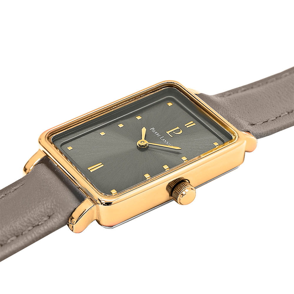 Pierre Lannier Pierre Lannier Ariane 050K530,  франция женские часы на браслете кожаный боковой вид