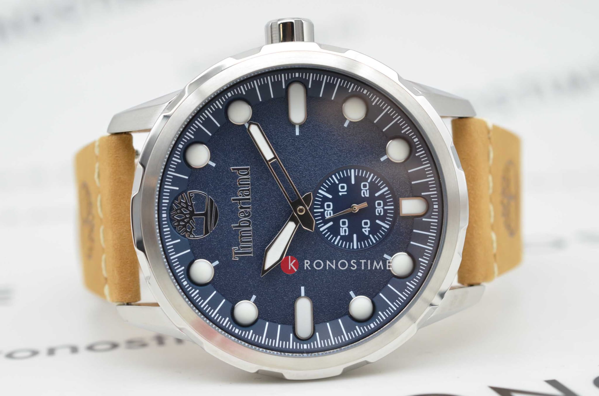 Timberland Timberland Adirondack TDWGA0028501,  сша мужские часы на браслете кожаный боковой вид