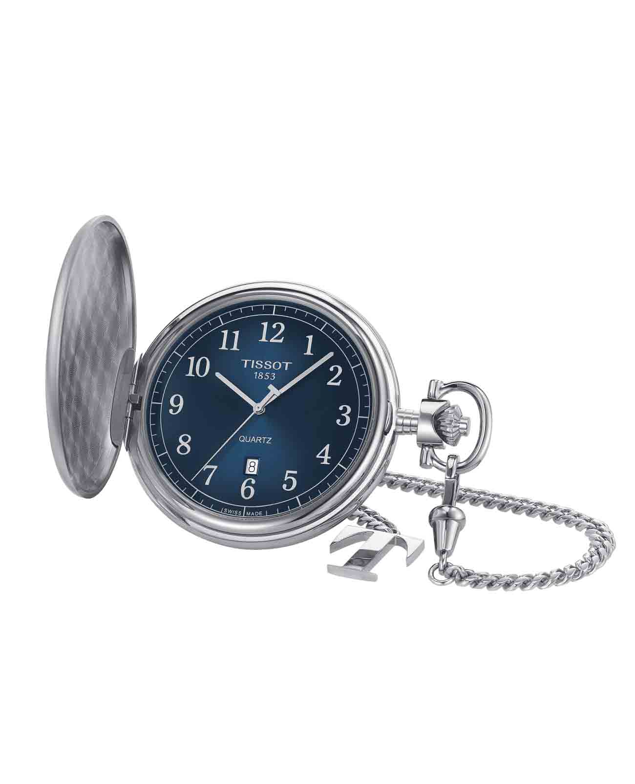 Оригинальные часы Tissot Tissot Savonnette T862.410.19.042.00 кварцевые калибр механизма eta f06.115 общий вид