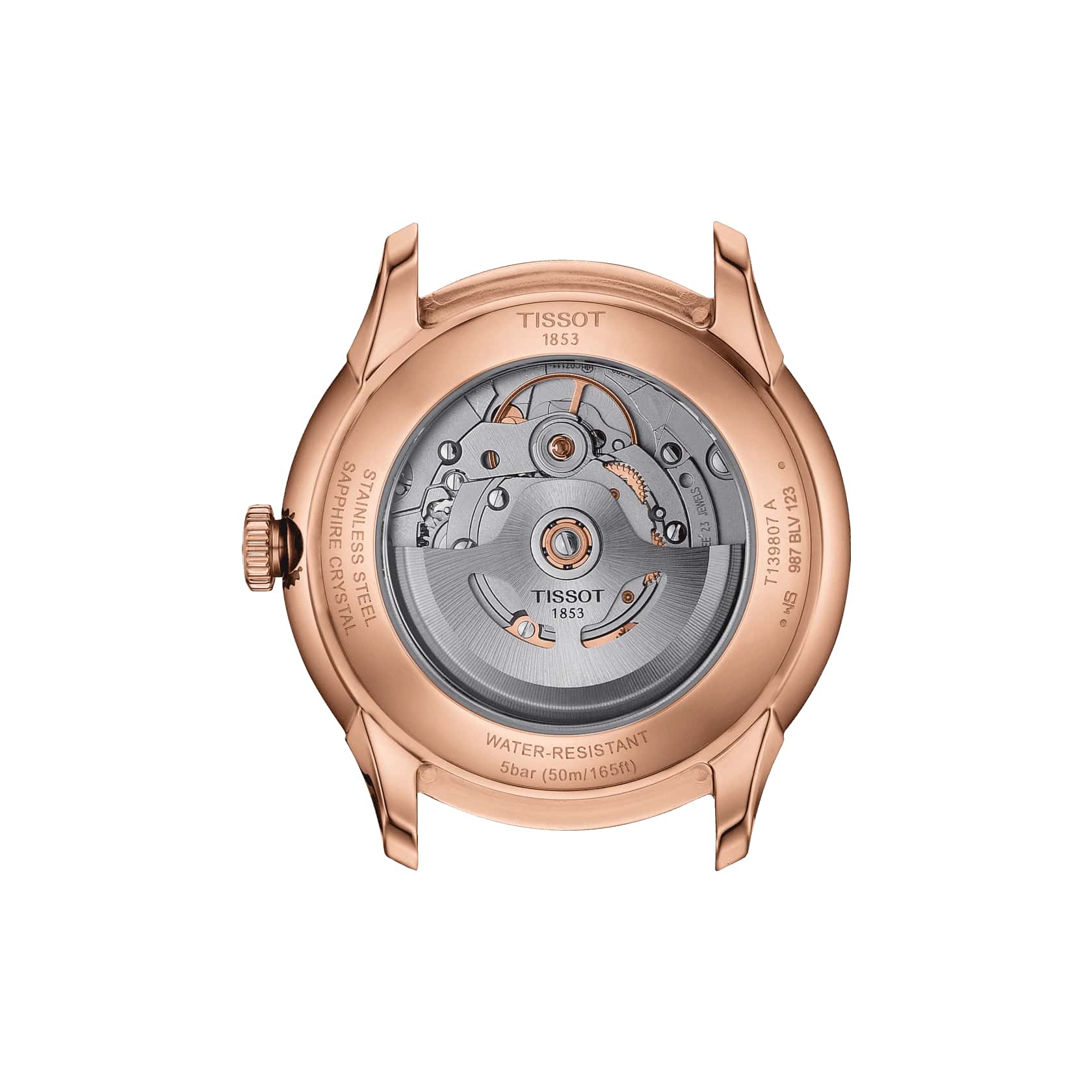 Tissot Tissot Chemin des Tourelles Powermatic 80 T139.807.36.031.00, t-classic швейцария мужские часы на браслете кожаный боковой вид
