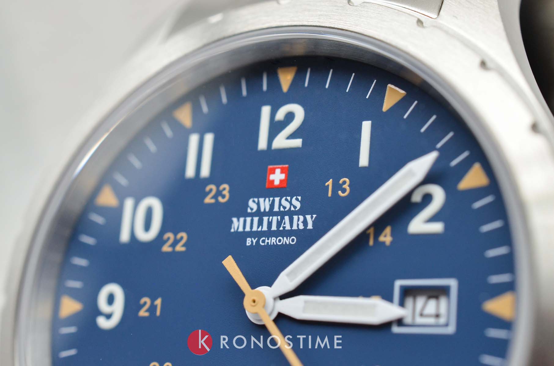 Оригинальные часы Swiss Military by Chrono Swiss Military by Chrono Classic Army SM34108.03 кварцевые калибр механизма  общий вид