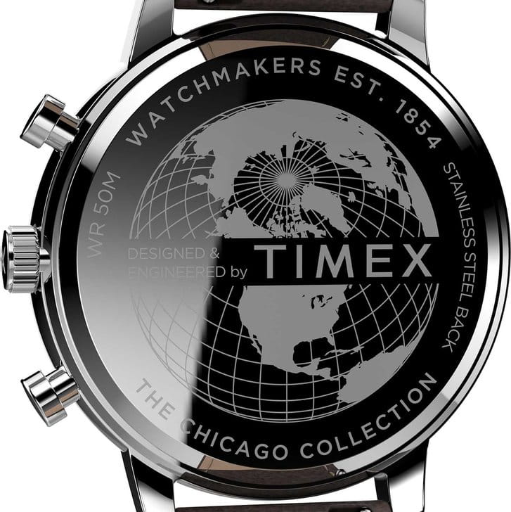 Timex Timex Chicago TW2U38800 мужские часы серебристый циферблат на запястье