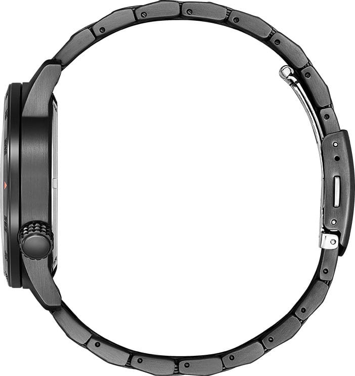 Citizen Citizen Eco-Drive BM7555-83E, eco-drive япония мужские часы на браслете нержавеющая сталь с ip-покрытием боковой вид