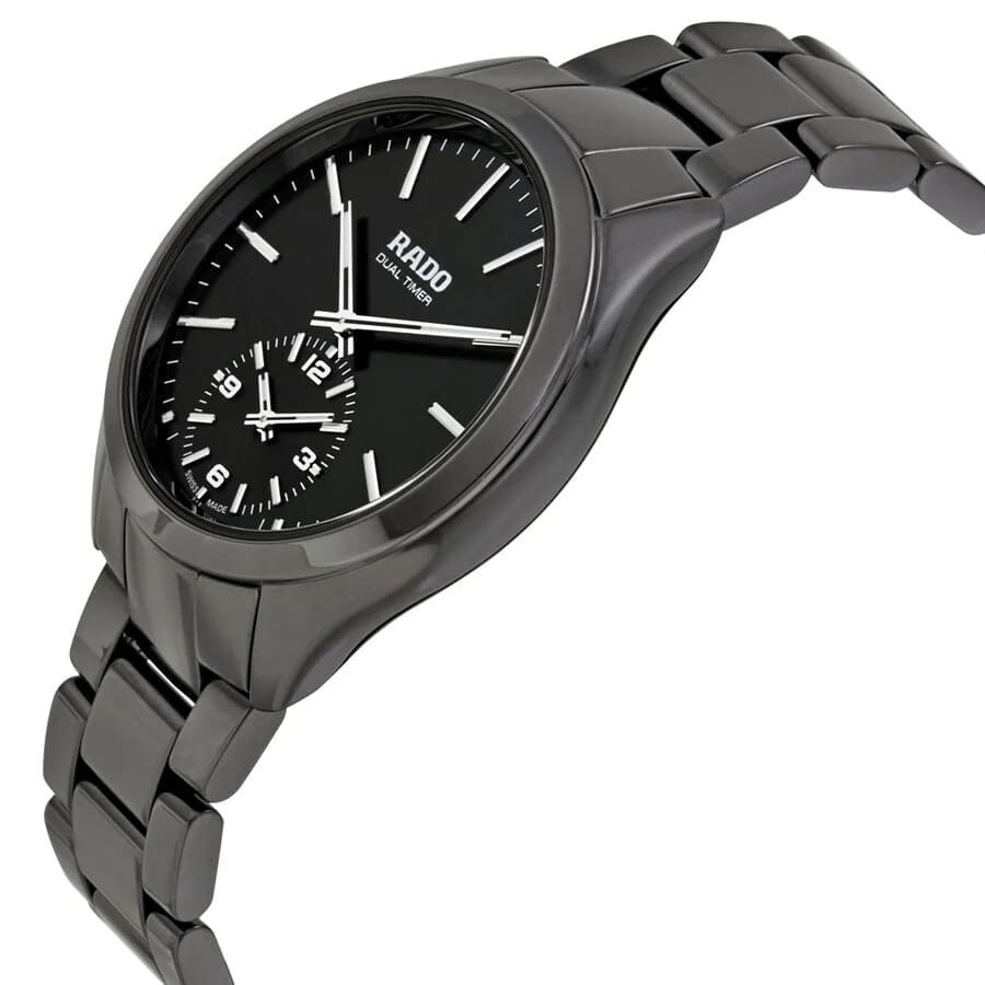 Rado Rado Hyperchrome R32114152, hyperchrome швейцария мужские часы на браслете высокотехнологичная керамика боковой вид