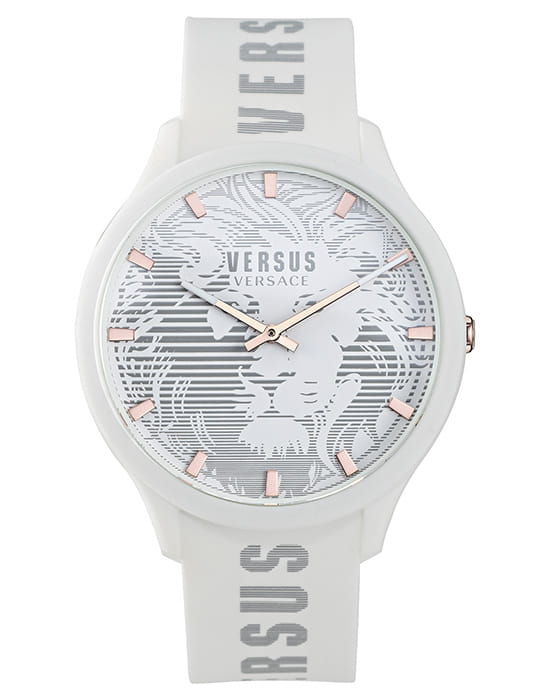 Versus Versace VSP1O0421  VSP1O0421 кварцевые мужские часы  циферблат, браслет силикон — вид спереди