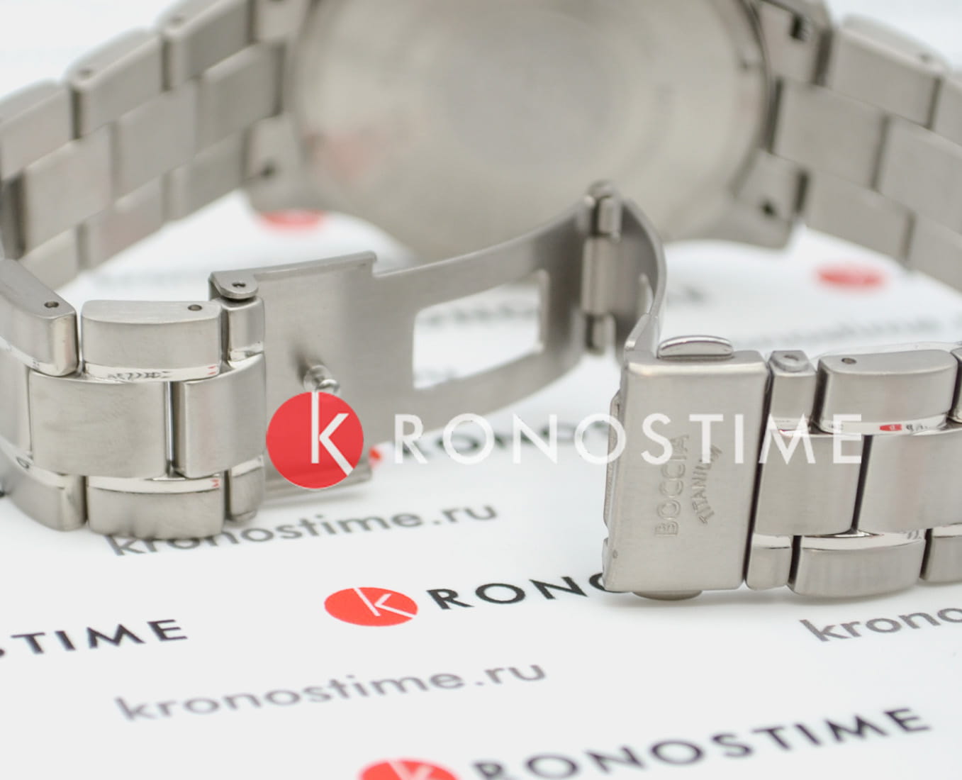 Boccia Titanium Boccia Titanium Circle-Oval 3591-02  - задняя крышка титан корпуса, германия часы