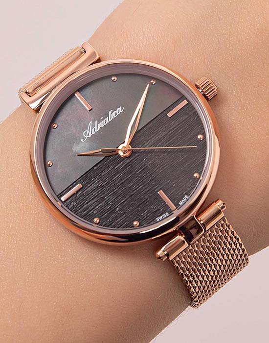 Adriatica Adriatica Essence A3737.919MQ швейцария наручные женские часы заводная головка с логотипом Adriatica