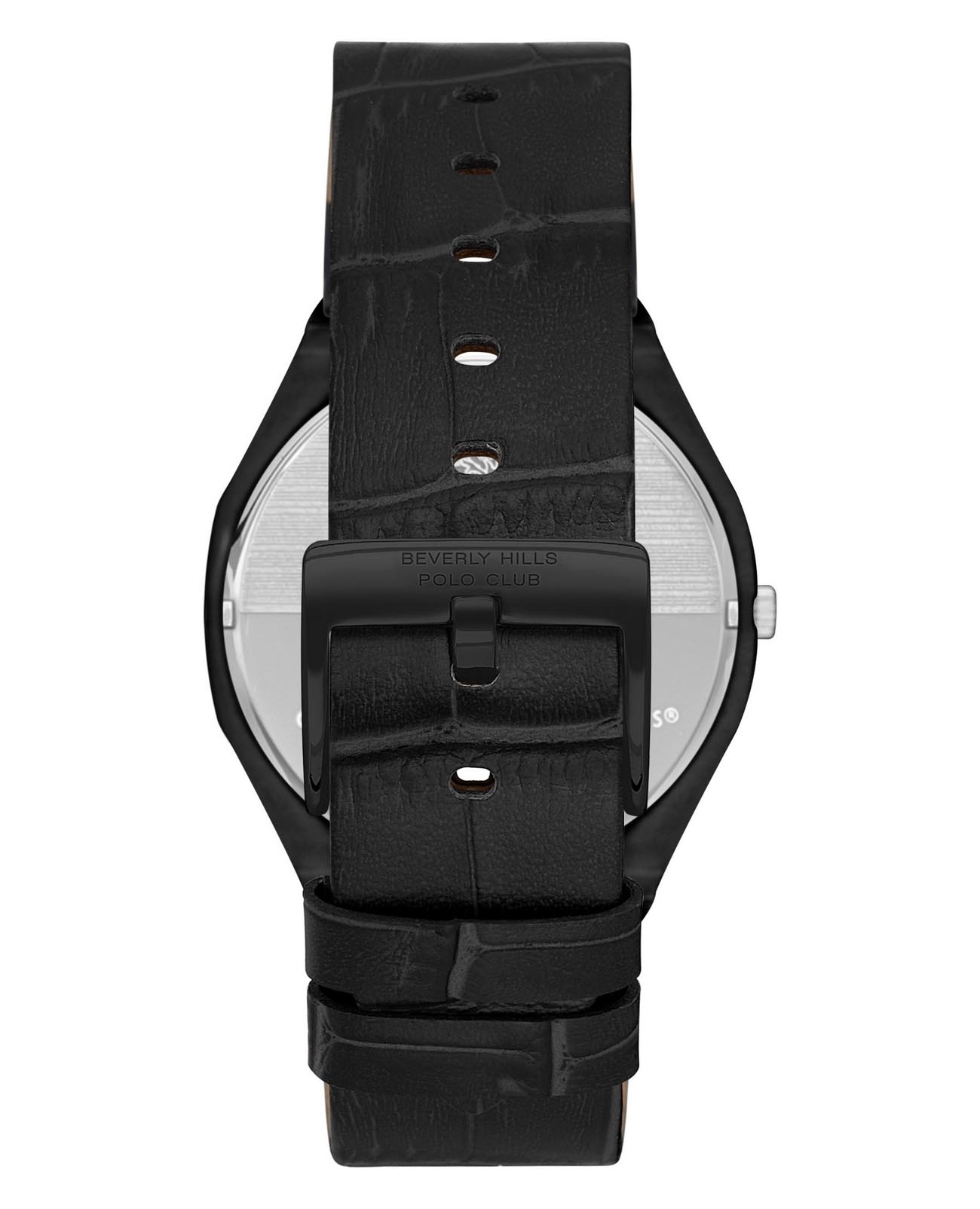 Beverly Hills Polo Club Beverly Hills Polo Club Quartz BP3607X.651,  сша мужские часы на браслете кожаный боковой вид