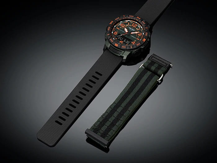 Casio Casio Pro Trek PRT-B50FE-3 PRT — детали корпуса и пластик