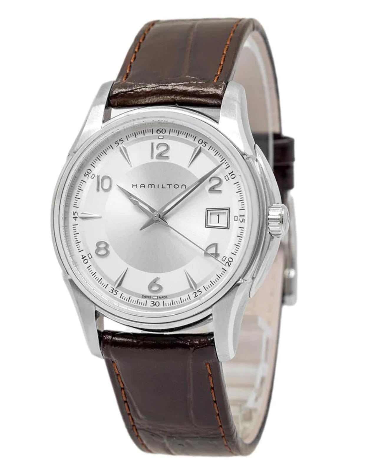 Hamilton Hamilton Jazzmaster Gent Quartz H32411555 , наручные мужские часы фото под углом