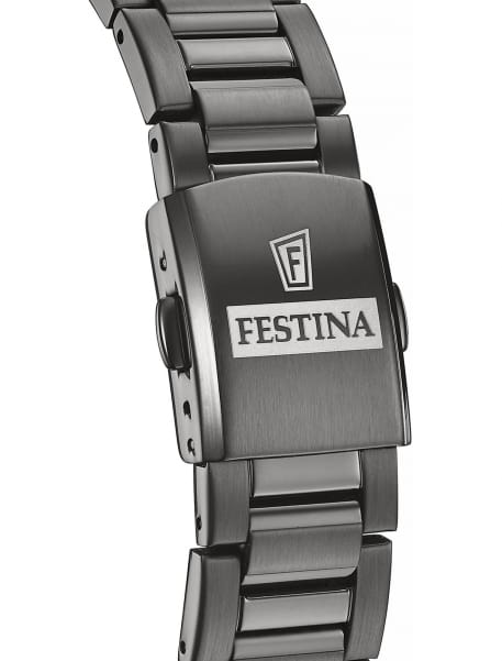 Festina Festina Automatic F20632/1,  испания мужские часы на браслете сталь c pvd покрытием боковой вид