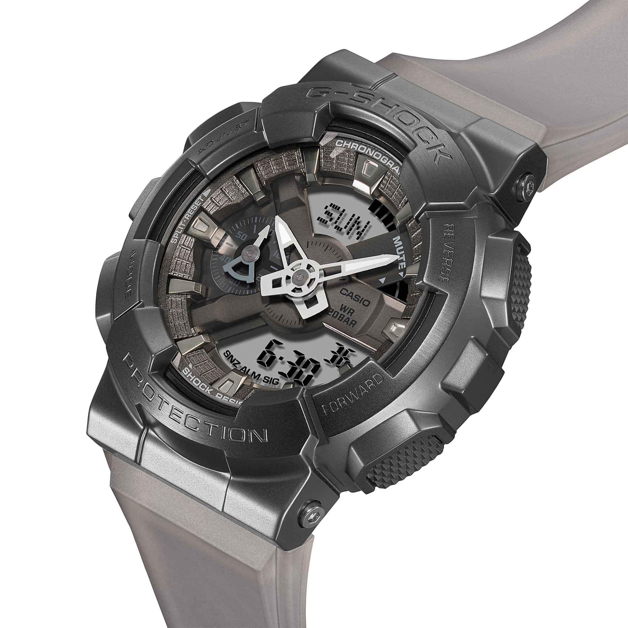 Оригинальные часы Casio Casio G-Shock GM-110MF-1ADR (GM-110MF-1A) электронные калибр механизма  общий вид