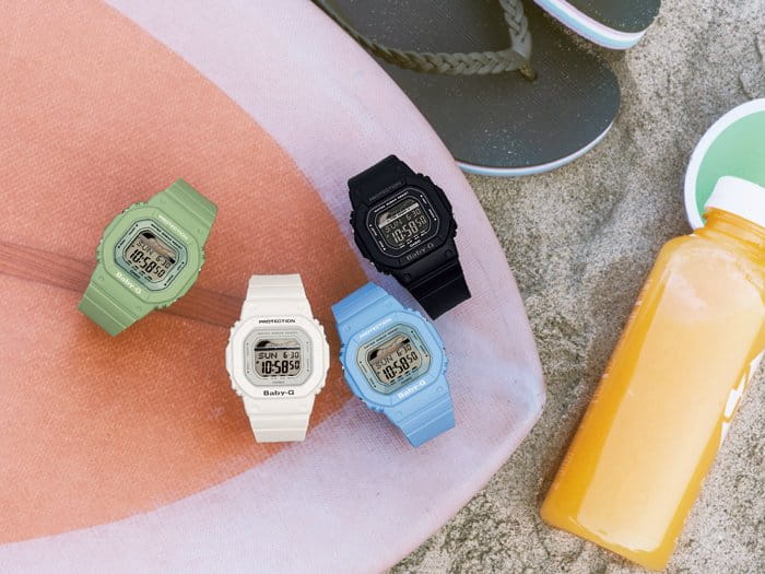 Casio Casio Baby-G BLX-560-1E , наручные женские часы фото под углом