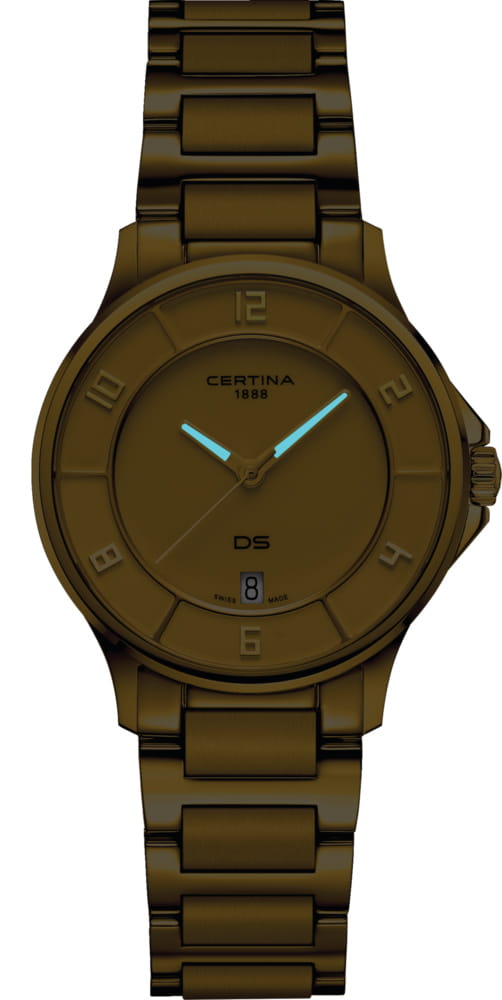 Оригинальные часы Certina Certina DS-6 Lady C039.251.33.367.00 кварцевые калибр механизма eta f05.412 общий вид