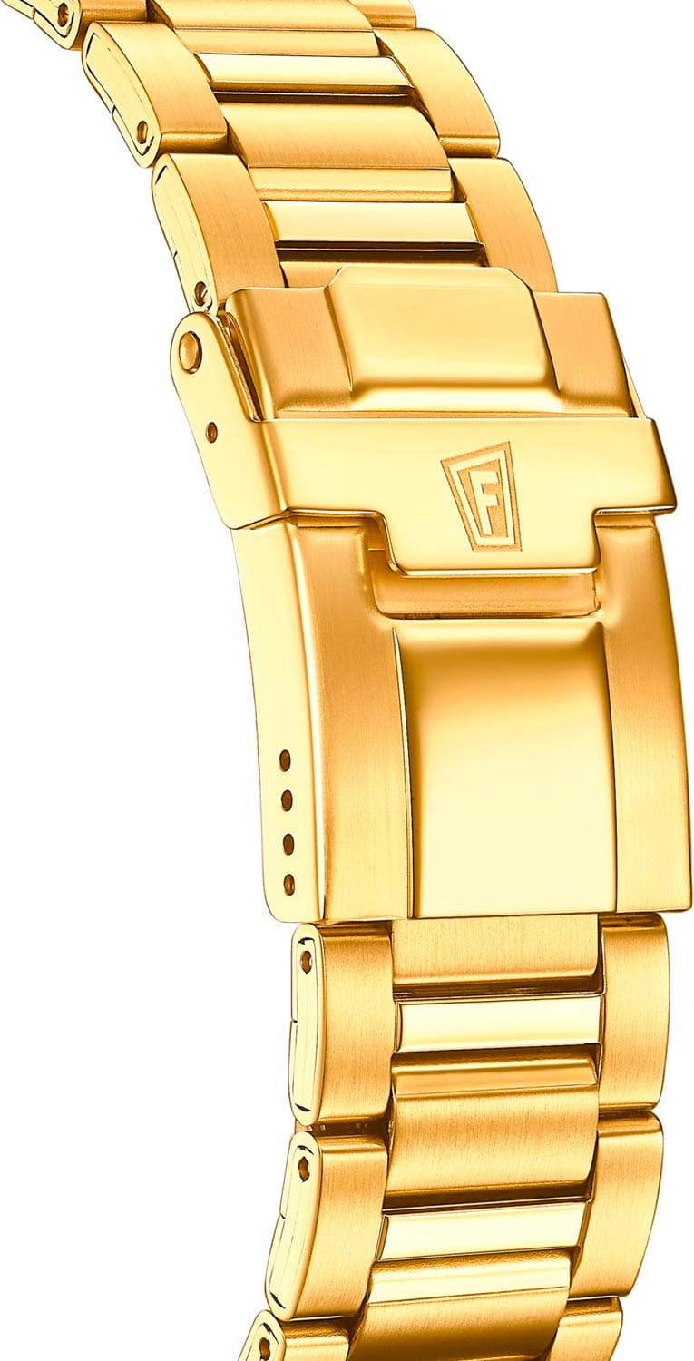 Festina Festina Timeless Chrono F20634/3,  испания мужские часы на браслете сталь c pvd покрытием боковой вид