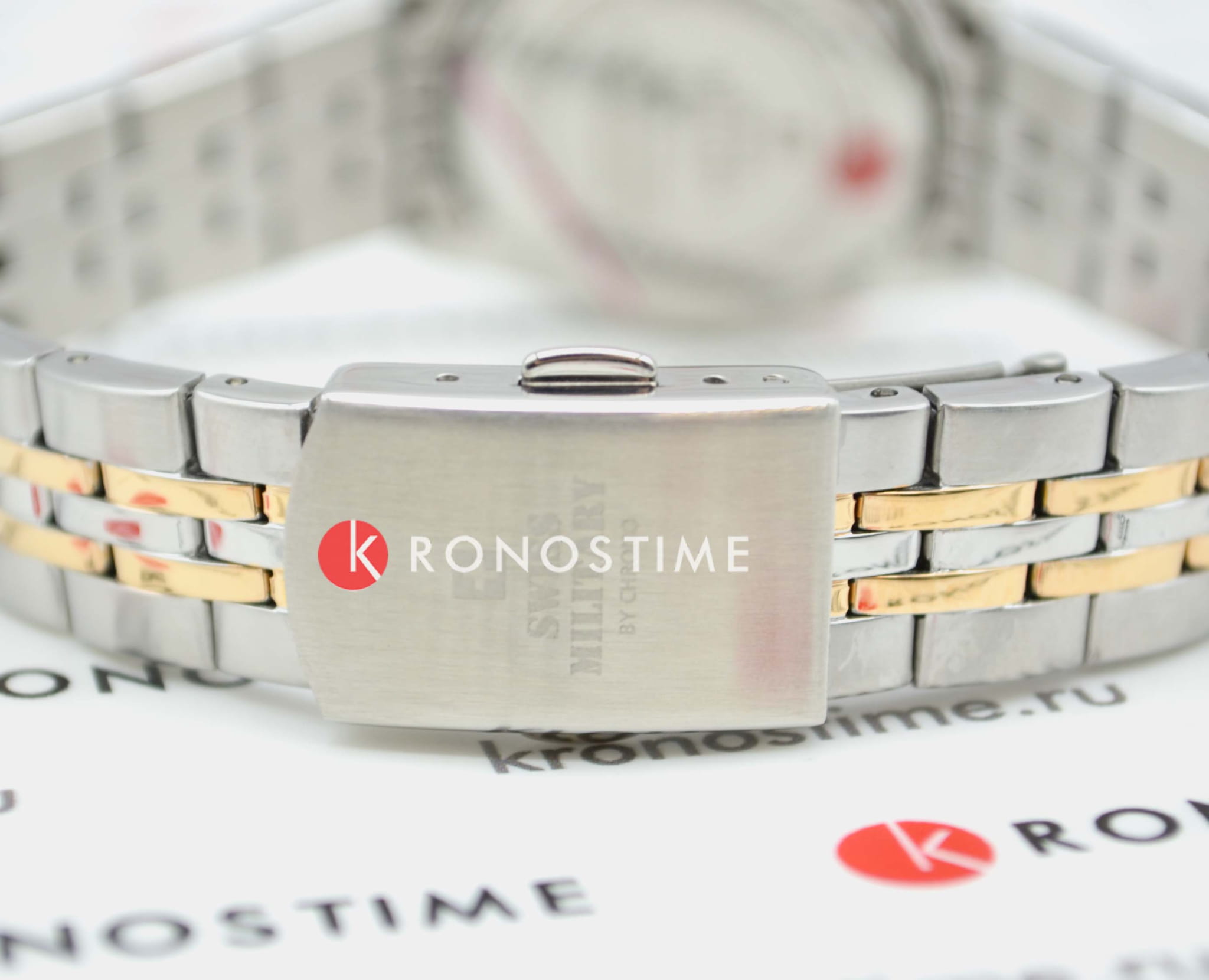 Swiss Military by Chrono SM34066.07 женские часы застежка крупным планом