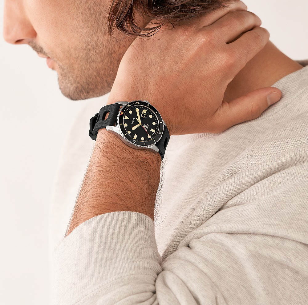 Fossil Fossil Blue FS5947 , наручные мужские часы фото под углом