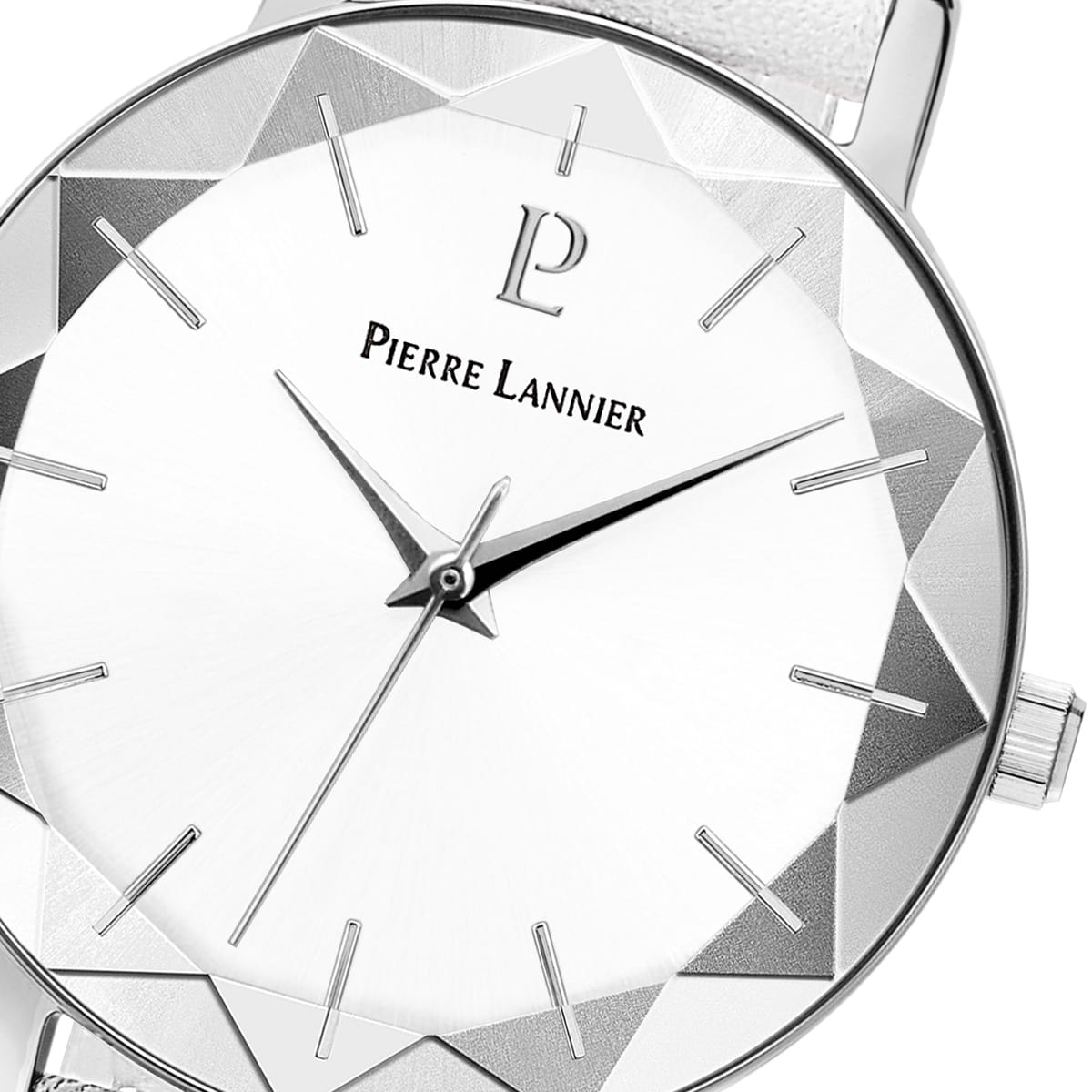 Pierre Lannier Pierre Lannier Multiples 009M600 женские часы белый циферблат на запястье