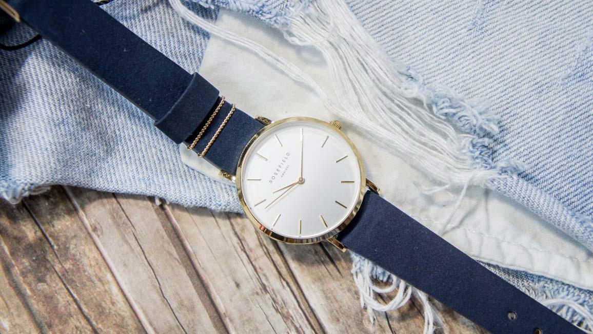 Rosefield WBUG-W70 женские часы застежка крупным планом
