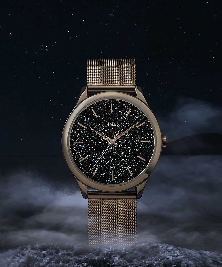 Timex TW2V01300 женские часы застежка крупным планом