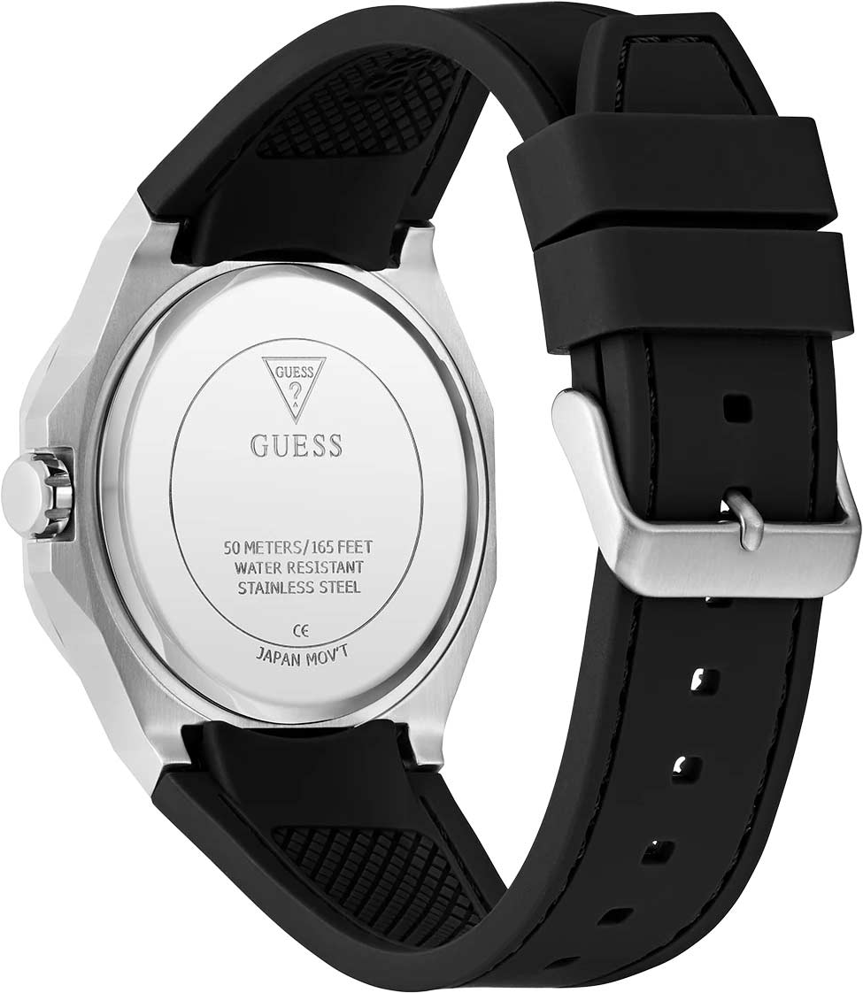 Guess Guess Dress GW0850G1 кварцевые мужские часы часы крупный план зеленый циферблата
