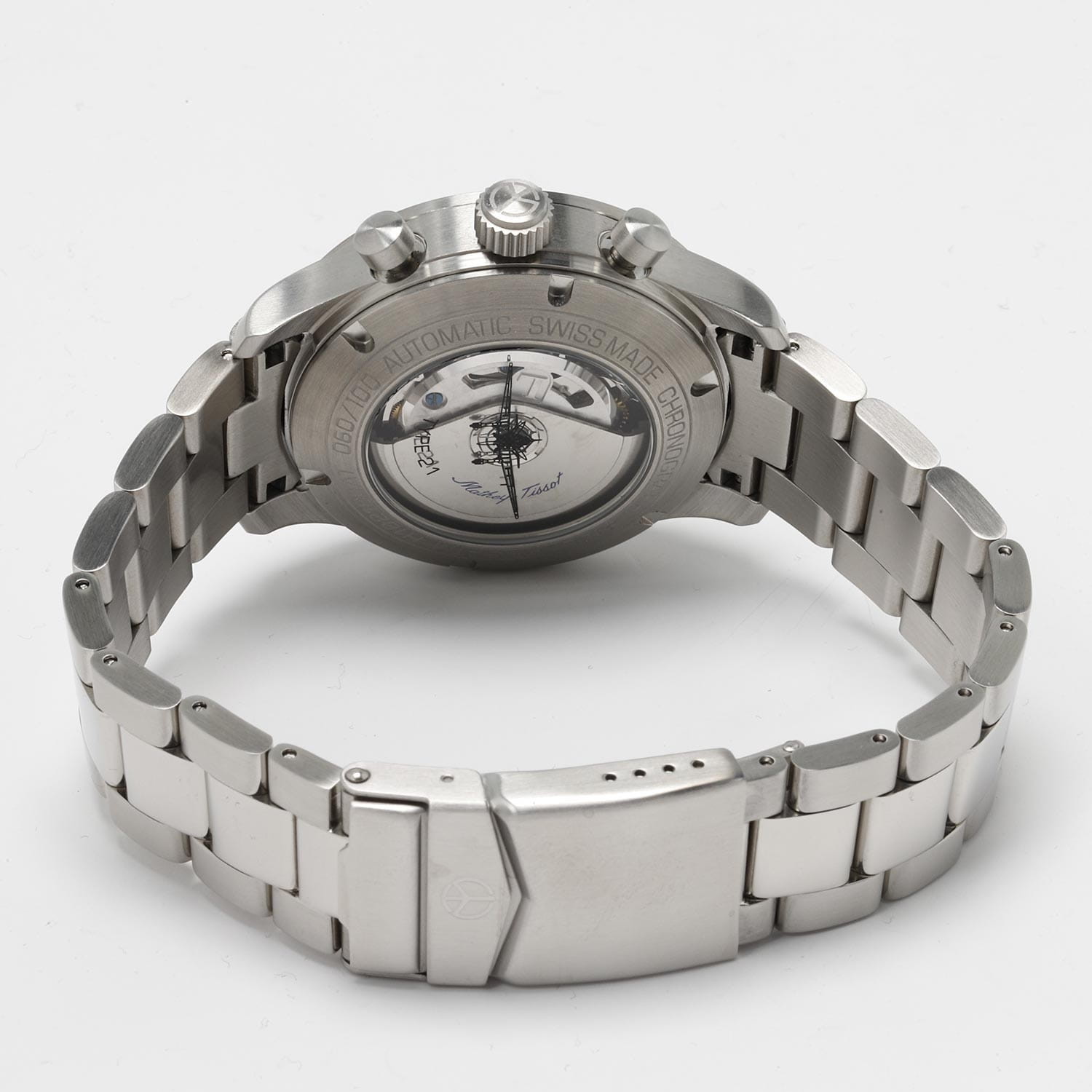 Mathey-Tissot Mathey-Tissot Type 21 H1821CHATBUG механические мужские часы часы крупный план синий циферблата