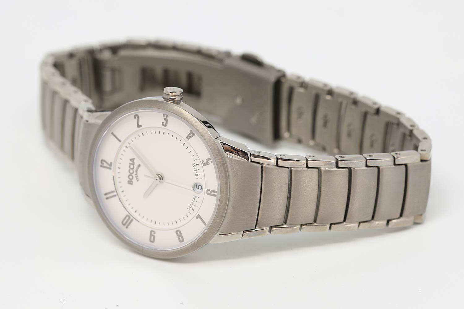 Оригинальные часы Boccia Titanium Boccia 3158-01 кварцевые калибр механизма  общий вид