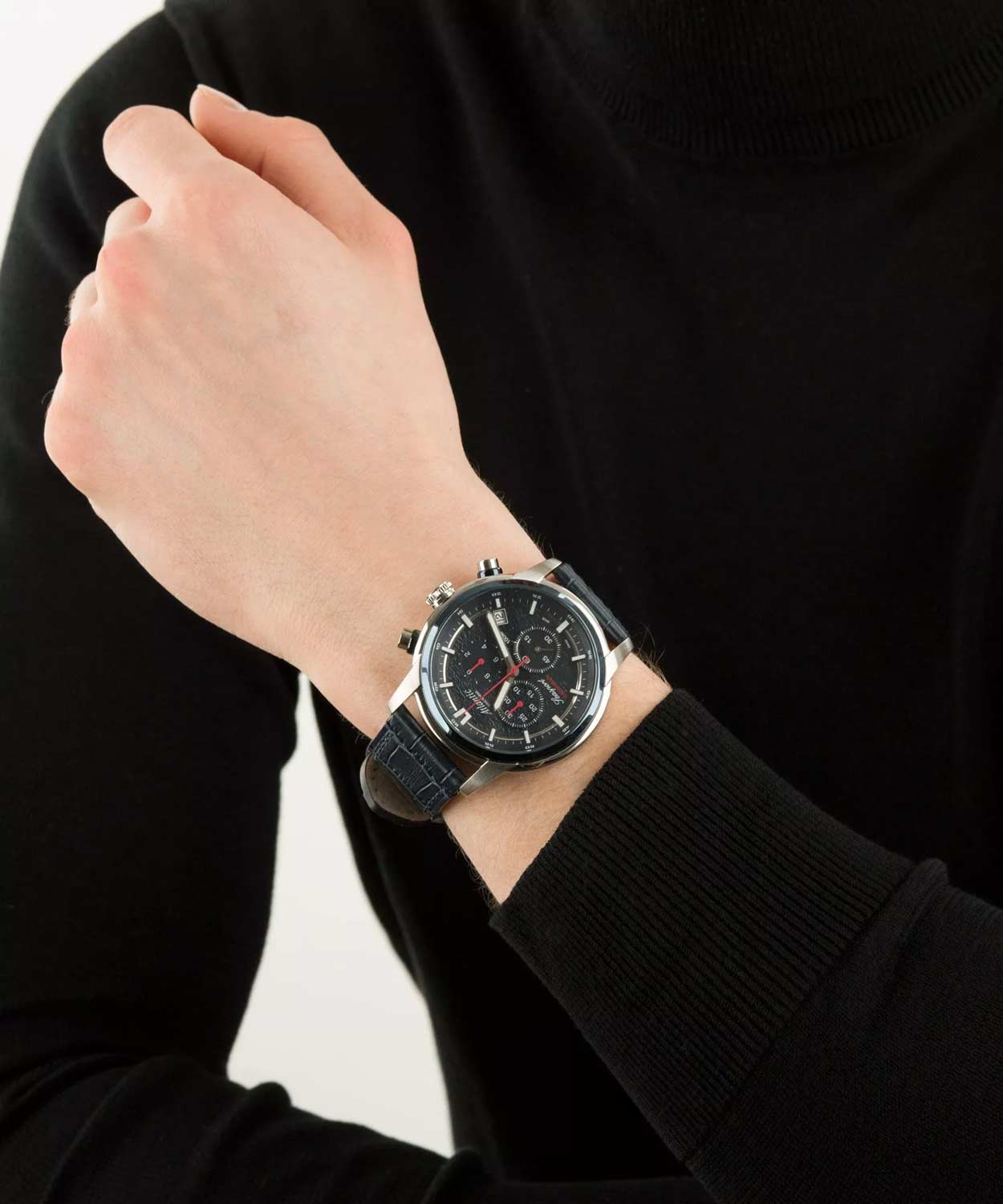 Atlantic 87461.47.51 мужские часы застежка крупным планом