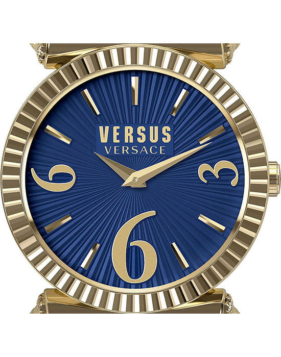 Versus Versace VSP1V0419,  италия женские часы на браслете кожаный боковой вид