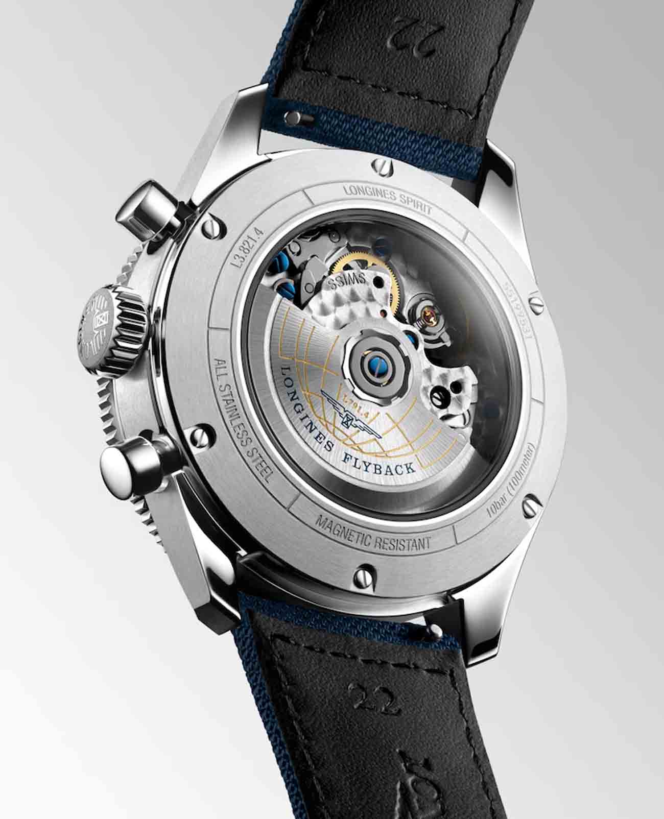 Longines Longines Spirit L3.821.4.93.2 , наручные мужские часы фото под углом