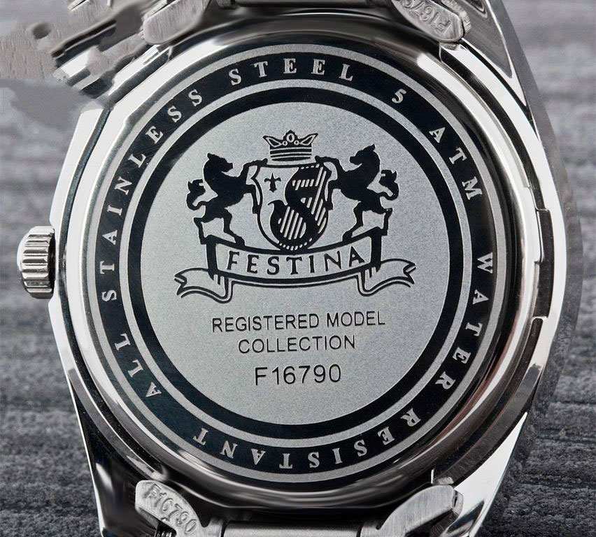 Festina Festina Boyfriend F16790/B кварцевые женские часы часы крупный план голубой циферблата