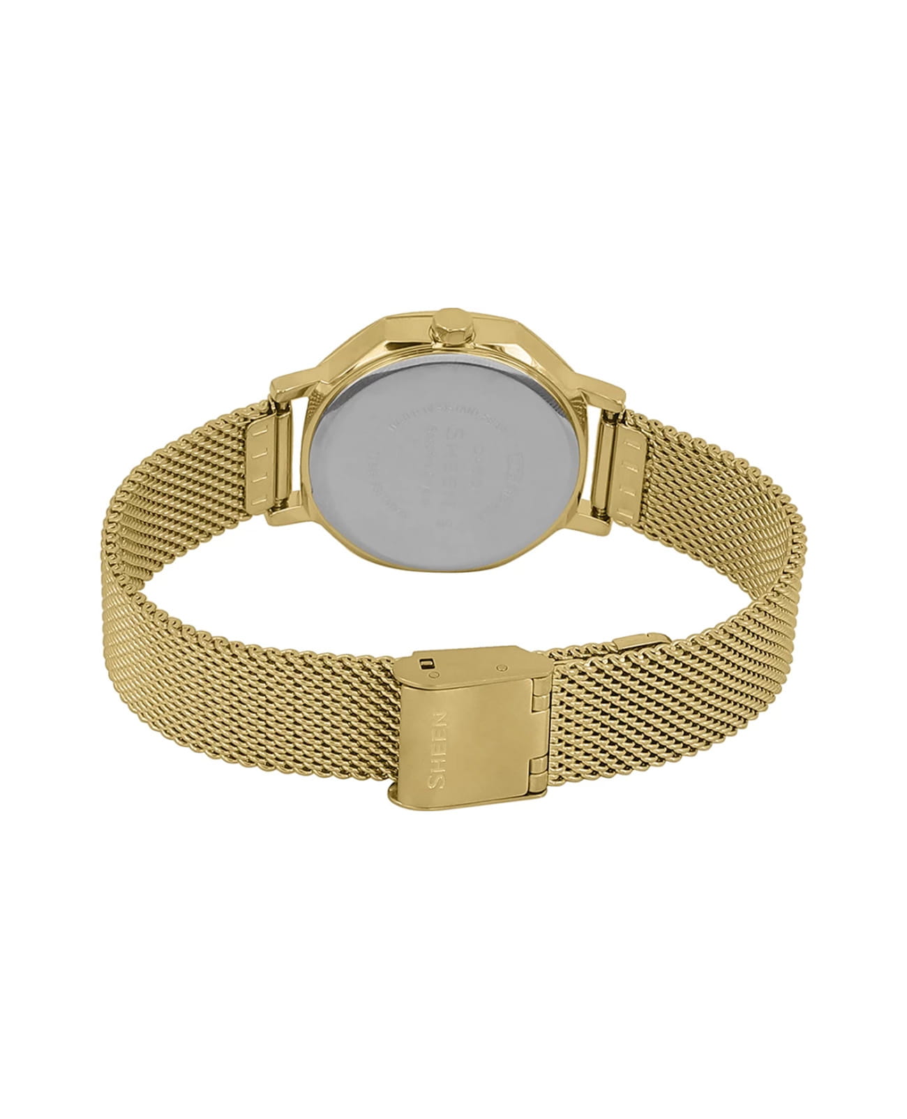 Casio Casio Sheen SHE-4554GM-9A, sheen япония женские часы на браслете нержавеющая сталь с ip-покрытием боковой вид