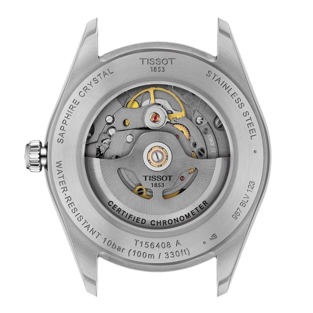 Tissot Tissot Ballade 39mm T156.408.11.043.00, t-classic швейцария мужские часы на браслете нержавеющая сталь боковой вид