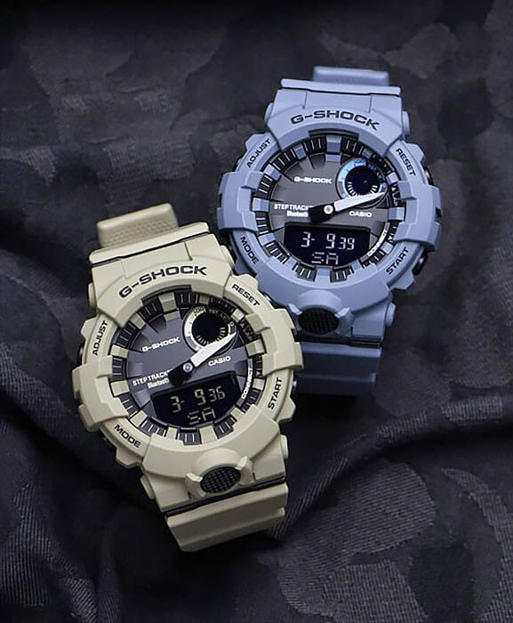 Casio Casio G-Shock GBA-800UC-5A g-shock с бежевый ремешком