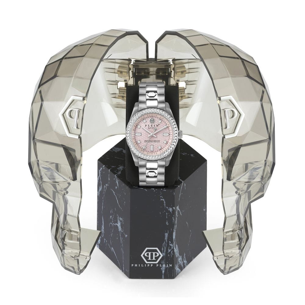 Philipp Plein Philipp Plein Queen PWDAA0321  — детали корпуса и нержавеющая сталь