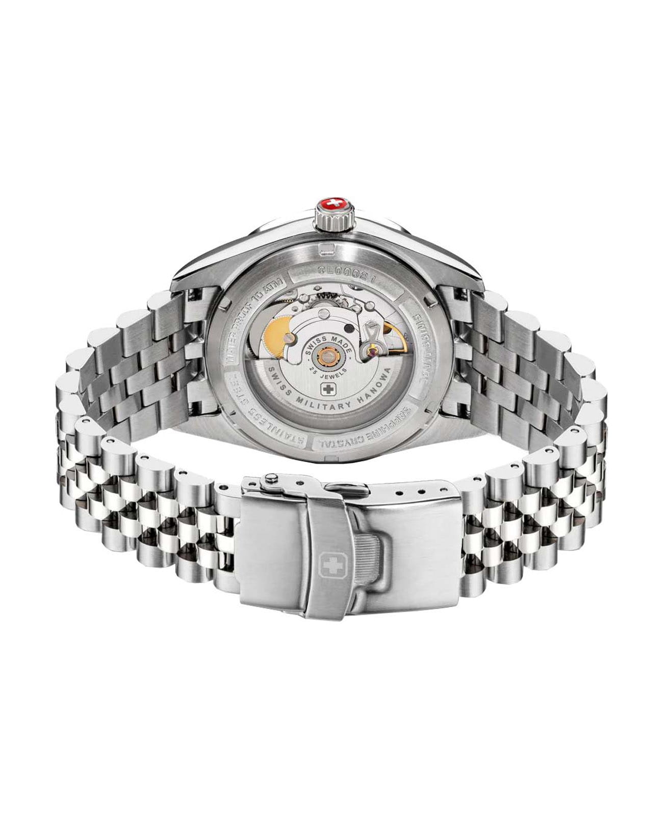 Swiss Military Hanowa Swiss Military Hanowa Diligenter SMWGL0002103, diligenter швейцария мужские часы на браслете нержавеющая сталь боковой вид