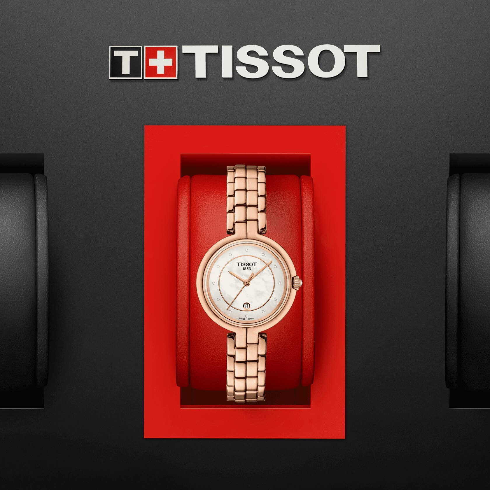 Tissot Tissot Flamingo T094.210.33.116.02, t-lady швейцария женские часы на браслете нержавеющая сталь боковой вид