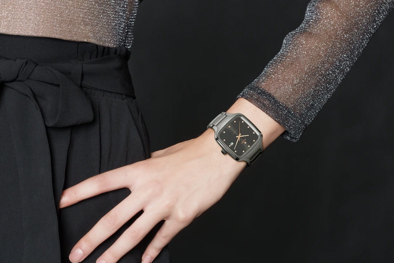 Оригинальные часы Rado Rado True Square Automatic R27077702  механические калибр механизма  общий вид