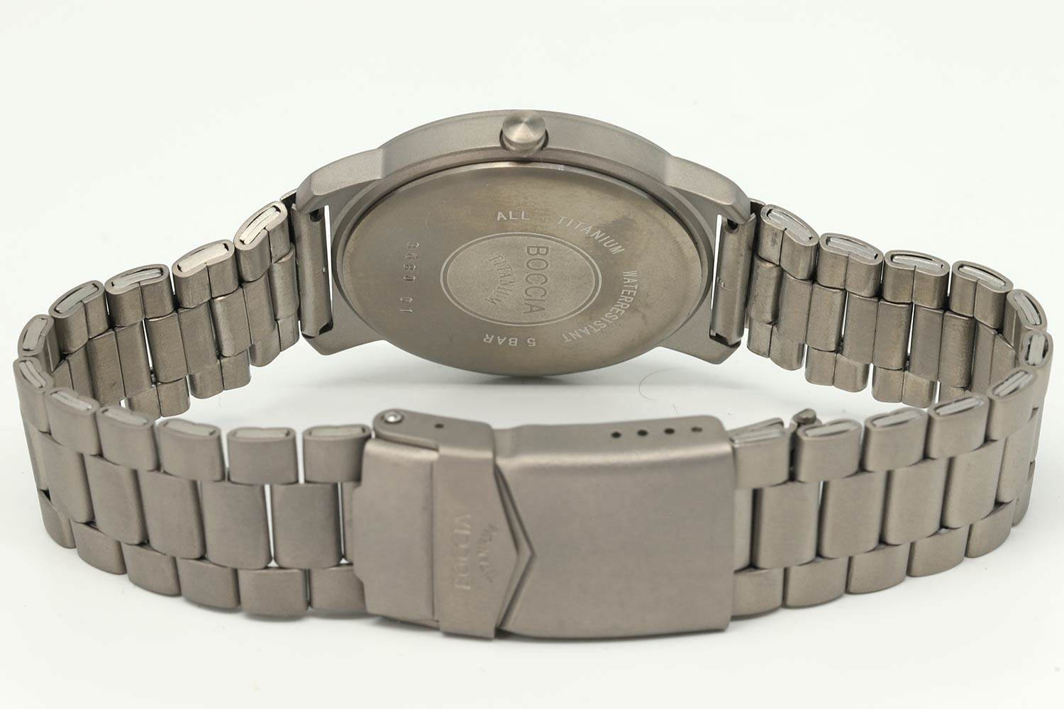 Boccia Titanium Boccia Titanium Circle-Oval 3630-02 , наручные мужские часы фото под углом