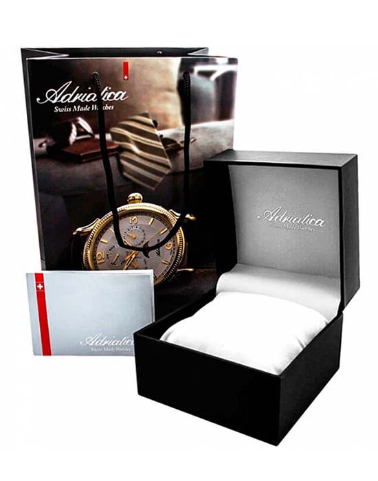 Adriatica A3724.9147Q женские часы застежка крупным планом