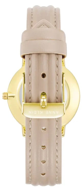 Anne Klein Anne Klein Leather 3836GPTN,  сша женские часы на браслете кожаный боковой вид