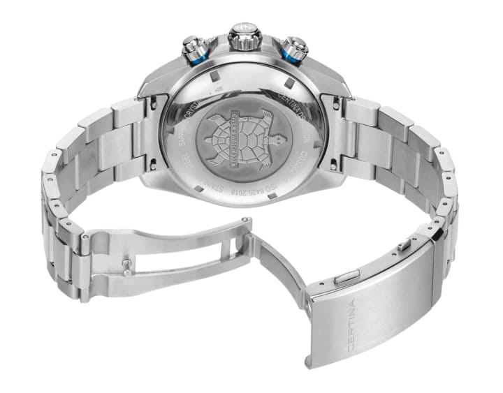 Оригинальные часы Certina Certina DS Action Diver Chrono C032.827.11.041.00 механические калибр механизма  общий вид
