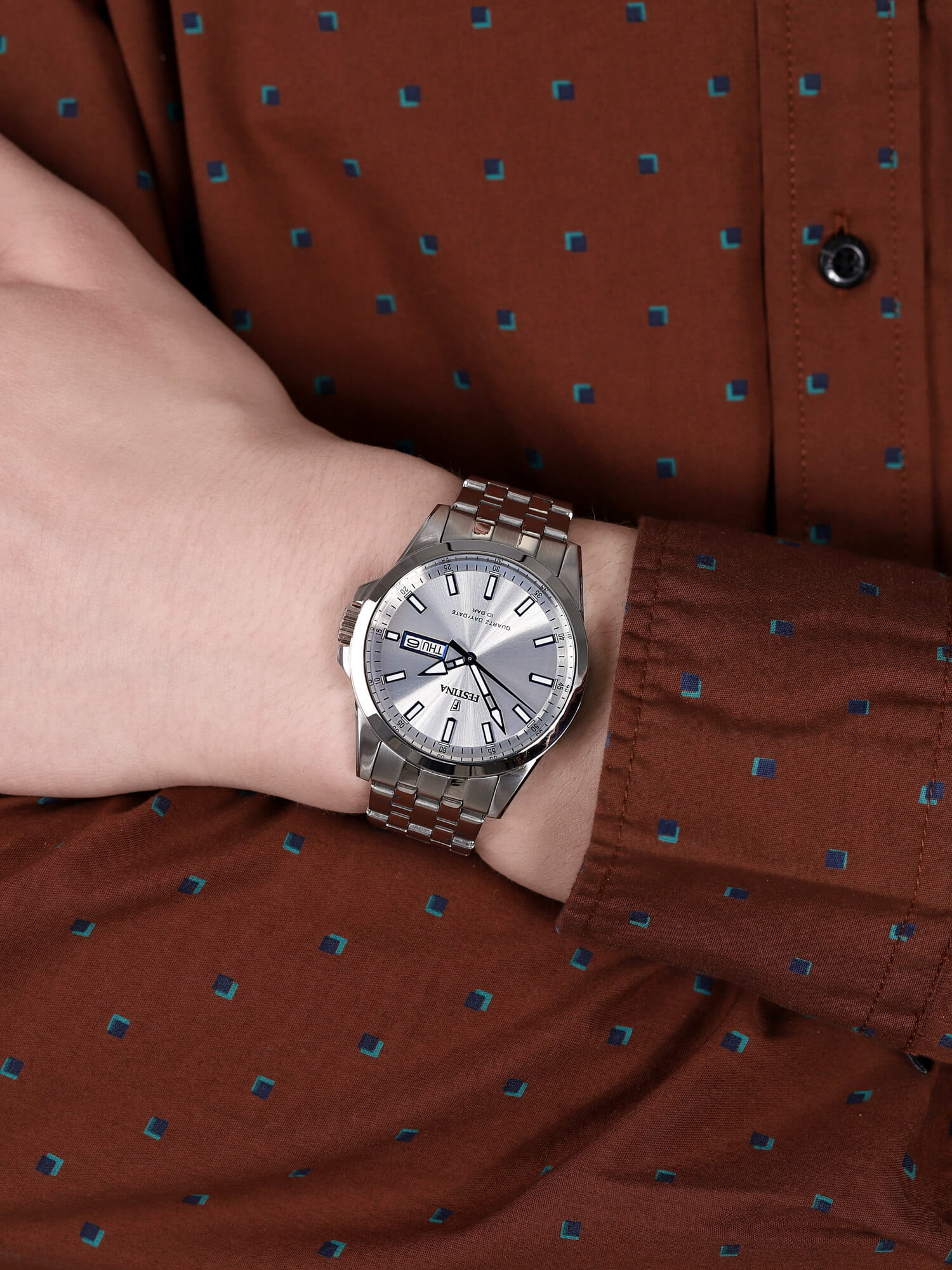 Оригинальные часы Festina Festina Classics F20357/1 кварцевые калибр механизма  общий вид