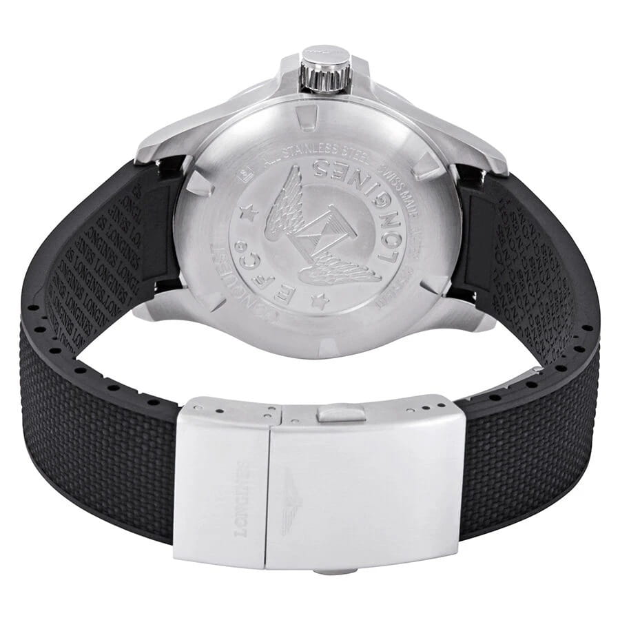 Оригинальные часы Longines Longines Conquest V.H.P.  L3.716.4.66.9 кварцевые калибр механизма l288 общий вид