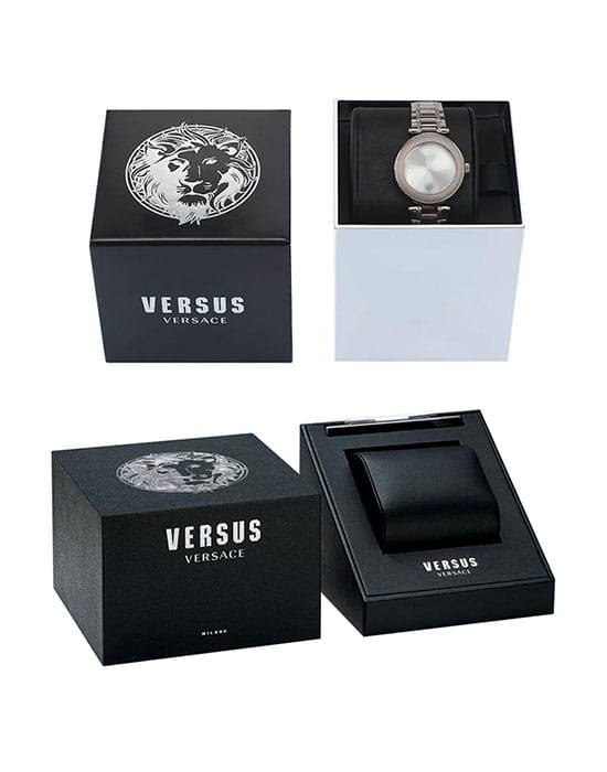 Versus Versace VSP1V0319 женские часы белый циферблат на запястье