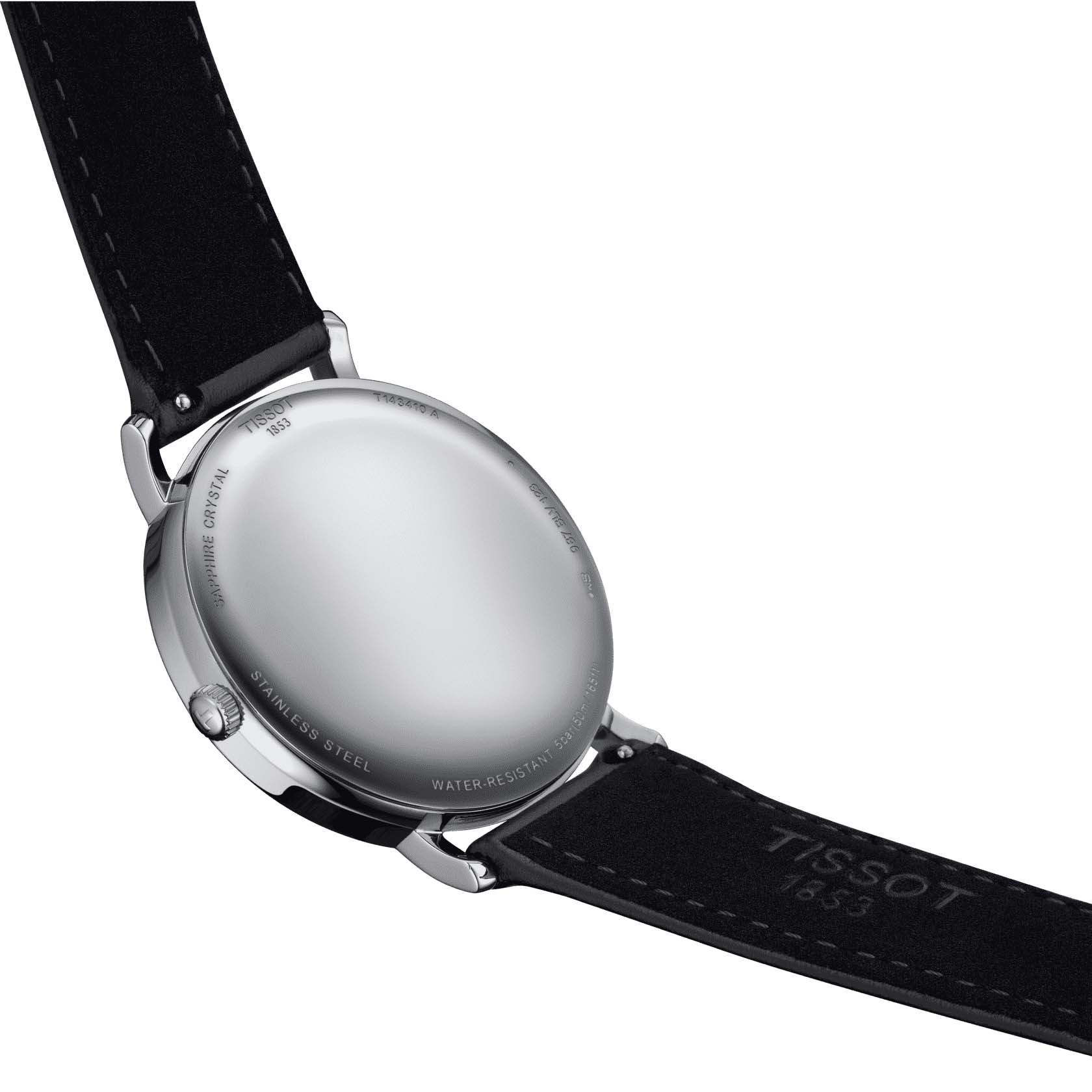 Tissot Tissot Everytime Gent T143.410.16.041.00 мужские часы синий циферблат на запястье