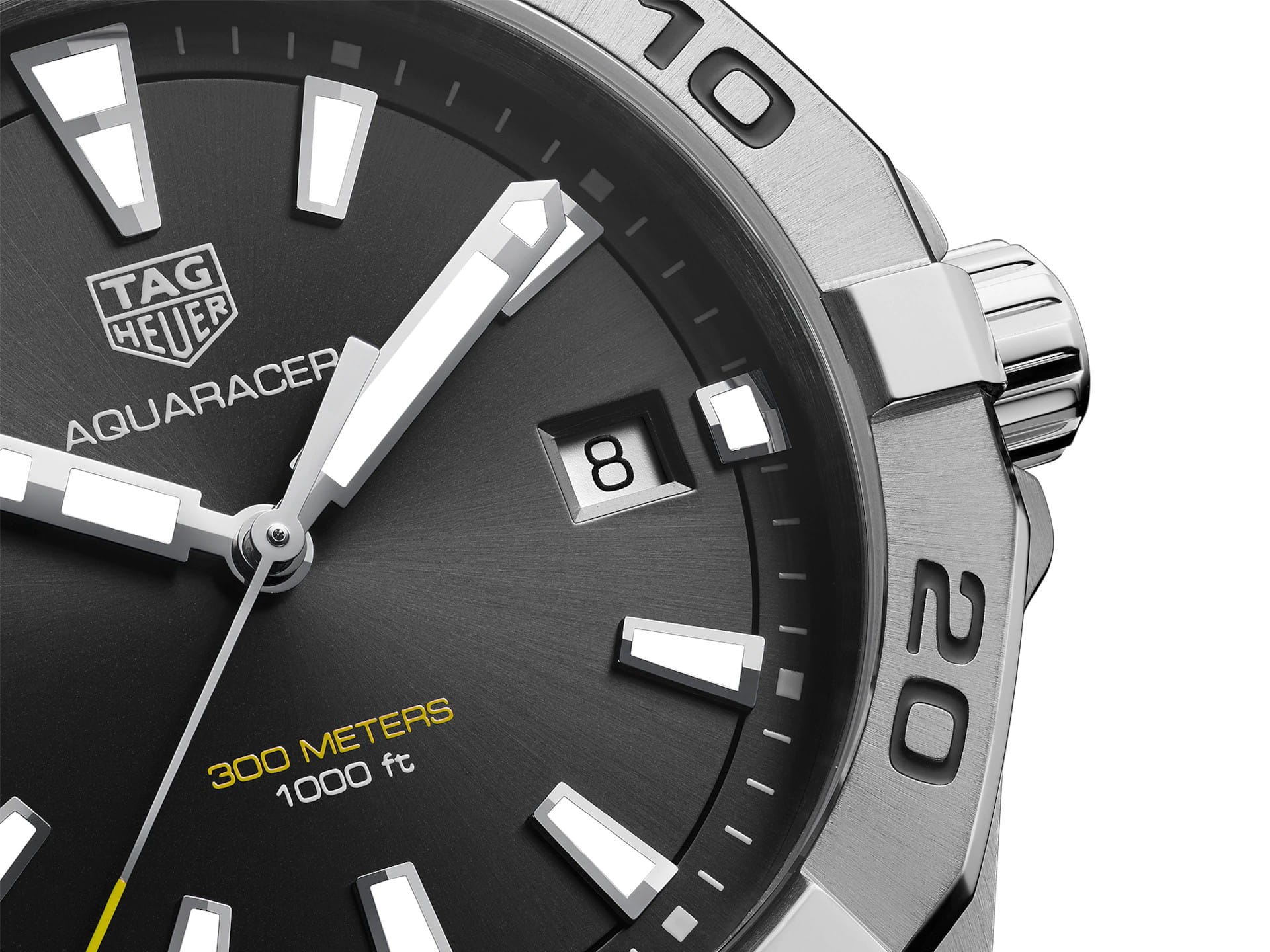 TAG Heuer TAG Heuer Aquaracer Professional 300 WBD1110.BA0928, aquaracer швейцария мужские часы на браслете нержавеющая сталь боковой вид
