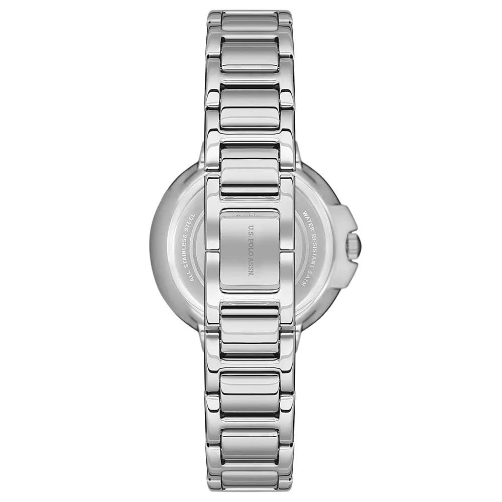 U.S. Polo Assn. U.S. Polo Assn. Stile USPA2012-07,  сша женские часы на браслете нержавеющая сталь боковой вид