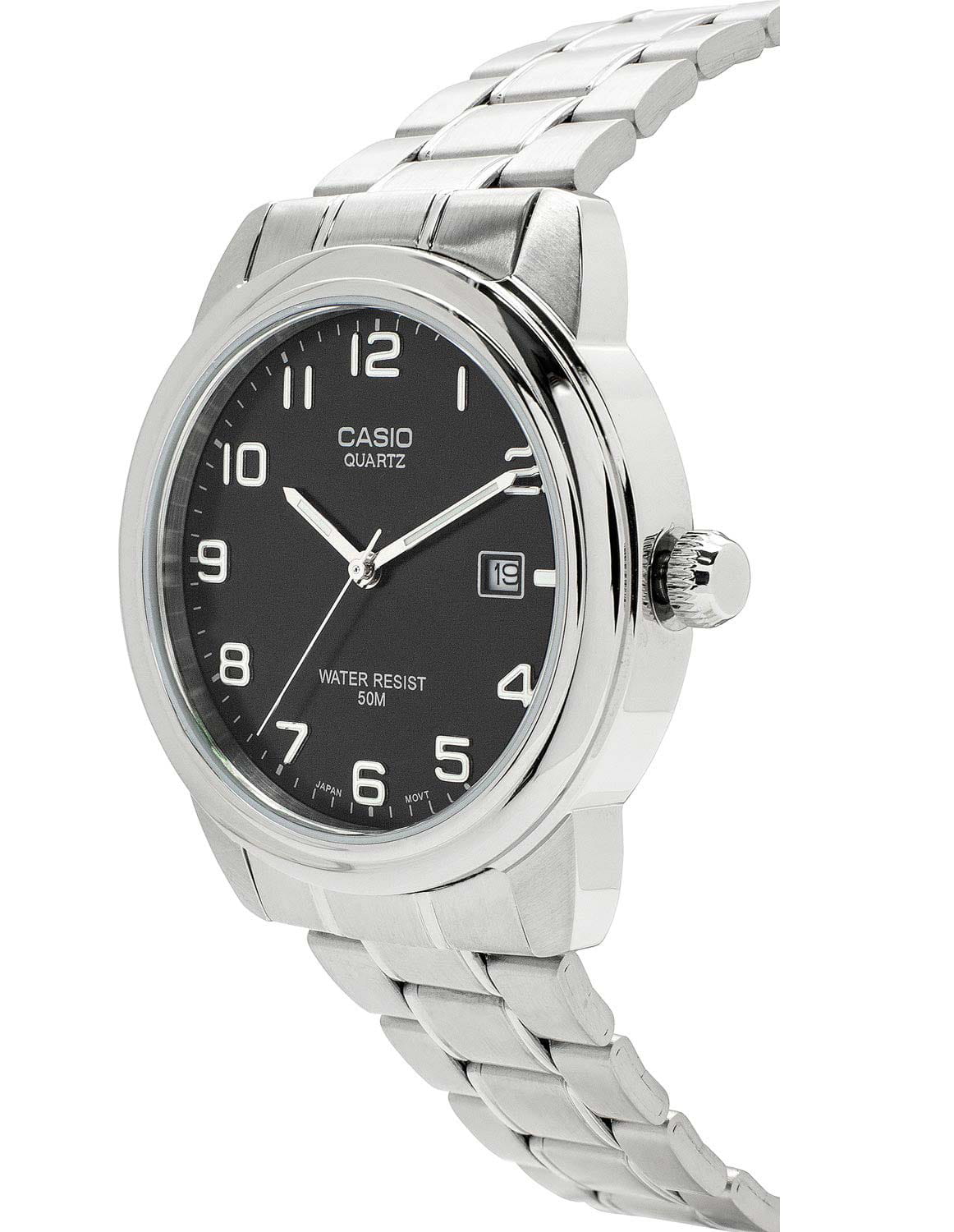 Casio Casio Collection MTP-1221A-1A мужские часы черный циферблат на запястье